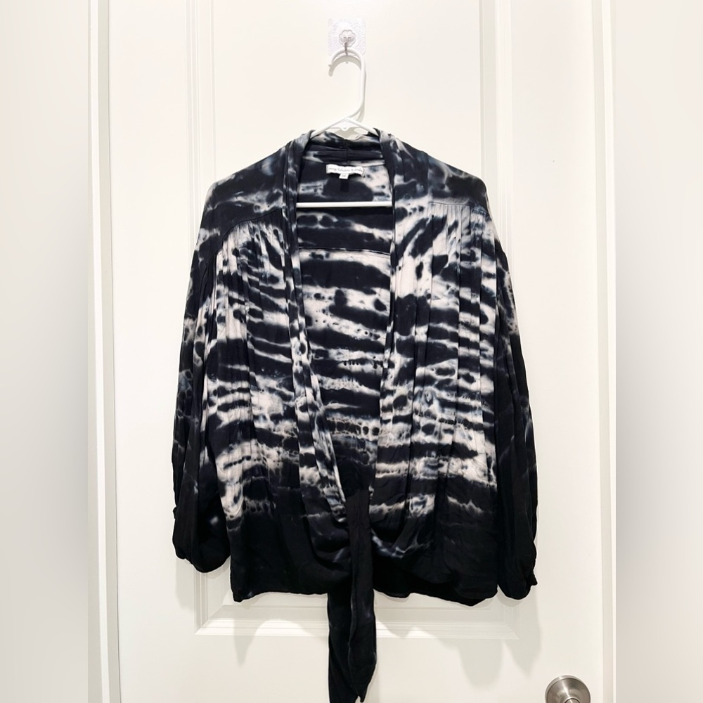 YOUNG FABULOUS & BROKE Mila Black Tie Dye